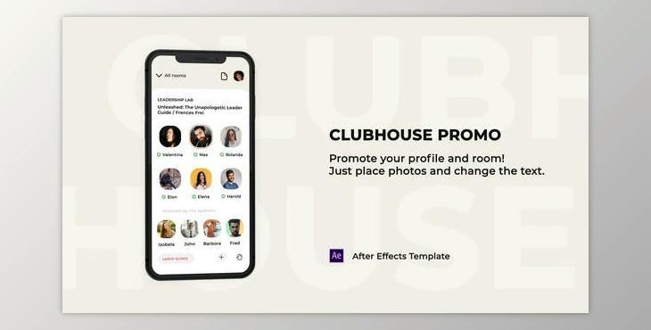 Clubhouse Promo (Videohive 30867757) - AE Project