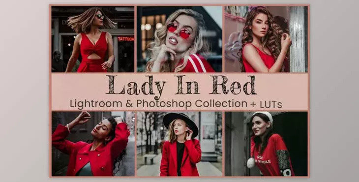 Lady In Red Lightroom Photoshop LUTs 6633132