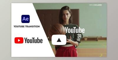 Youtube Transitions pack (Videohive 44596142) - AE Project
