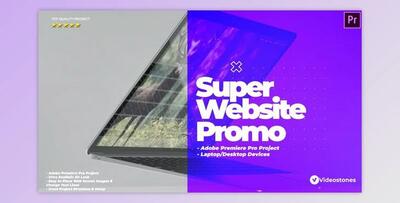 Super Website Promo - Web Showcase Video Premiere Pro (Videohive 34396861)
