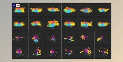 Water Colour Elements V2 (Videohive 42978877) - AE Project