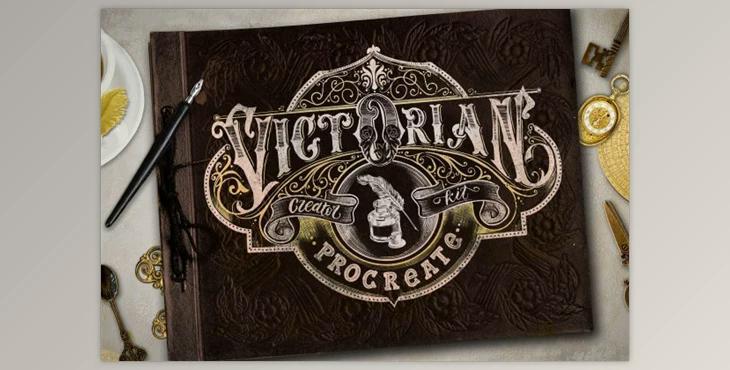 Victorian Lettering Creator Kit