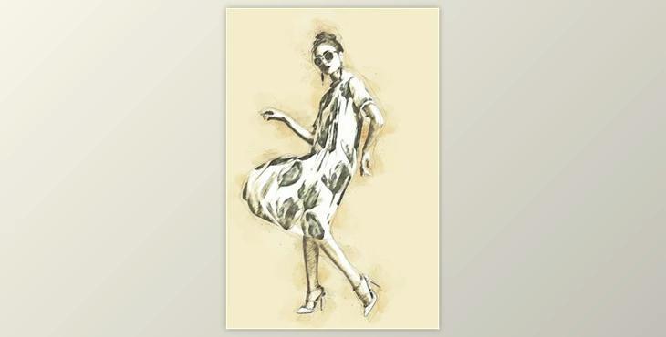 Fine Sketch Photoshop Action By AB-TheDesigner (ATN, ABR, PAT, txt)