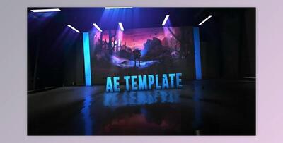 Showroom Element 3D Title (Videohive 28150344) - AE Project
