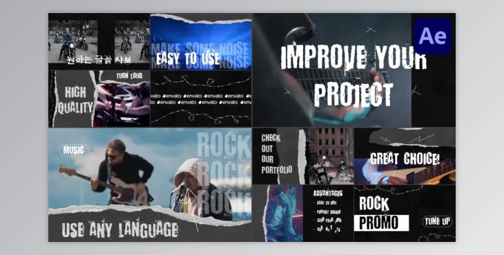 Rock Promo for After Effects (Videohive 47834661) - AE Project