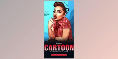 Cartoon Maker Photoshop Action GraphicRiver-29625182 (ATN)
