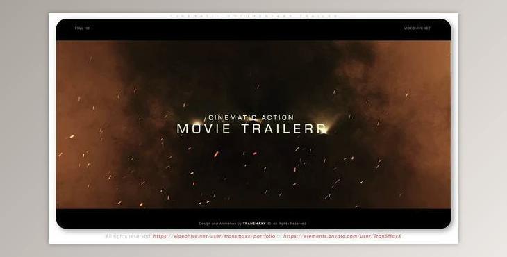 Cinematic Documentary Trailer (Videohive 46912065) - AE Project