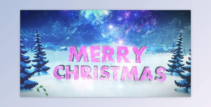 Two Christmas Logo (Videohive 21145369)