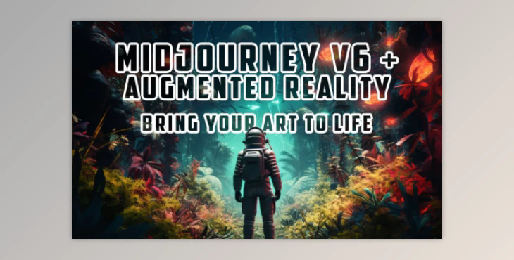 Midjourney V6 + AR: Bring your Art to life