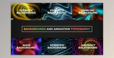 Backgrounds and Animation Typography (Videohive 51813495) - AE Project