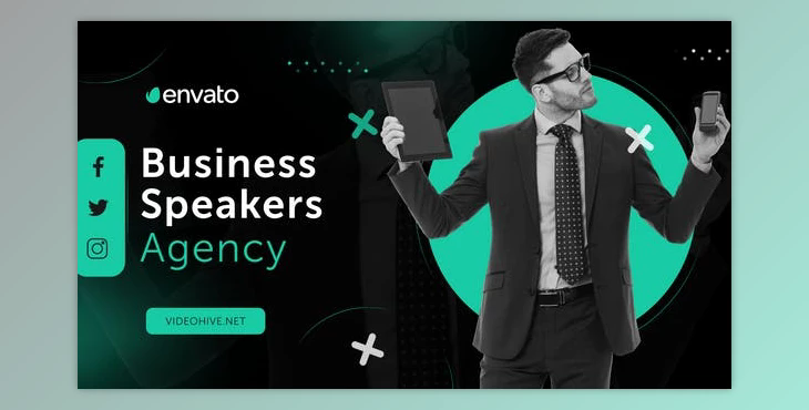 business Spaeking Slideshow (Videohive 51077399) - AE Project