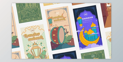 Modern Ramadan Post & Stories (Videohive 44266831) - AE Project
