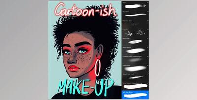 Gumrod – Cartoon-ish Make Up Brush Set