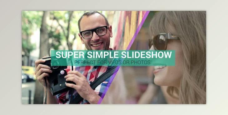 Super Simple Slideshow (Videohive 11462220) - AE Project