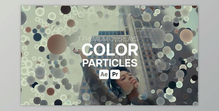 Premium Overlays Color Particles (Videohive 51169700) - AE Project