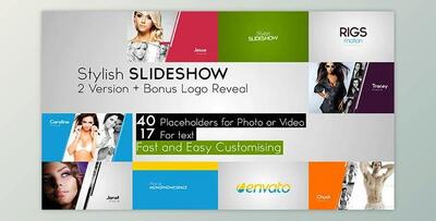 Stylish Slideshow (Videohive 3905595) - AE Project