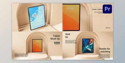Tablet Pad Mock Up for Premiere Pro (Videohive 53328493)