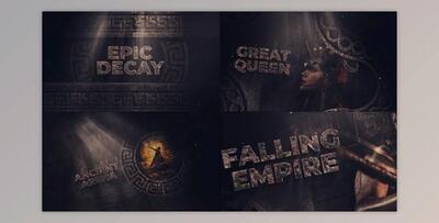 Epic Decay History (Videohive 33125338) - AE Project