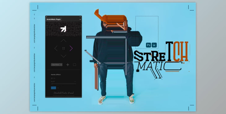 StretchMatic – Photoshop Plugin By bangingjoints