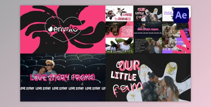 Love Story Promo for After Effects (Videohive 50253156) - AE Project