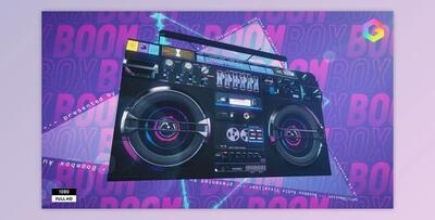 Boombox Audio Visualizer (Videohive 33336801) - AE Project