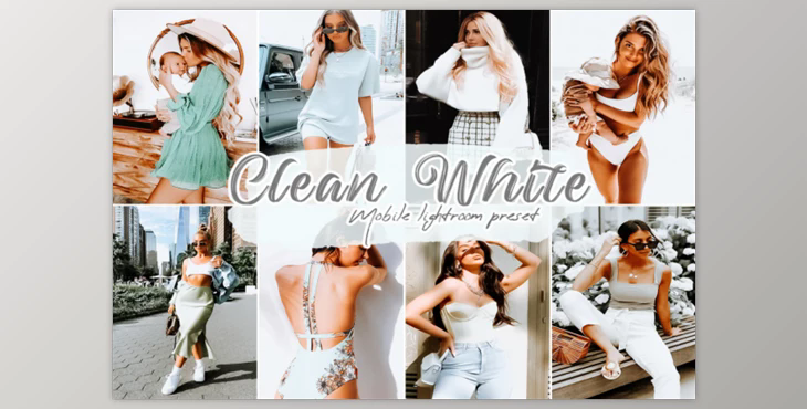 Clean White Lightroom Presets by Flyer Nerds