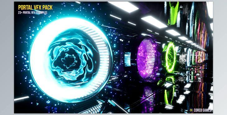 Unreal engine - Portal VFX Pack v5.3