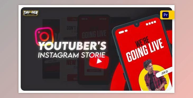 YouTuber’s Instagram Stories (Videohive 42658968)