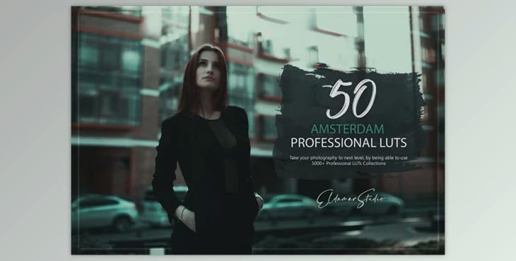 50 Amsterdam LUTs Pack By Eldamar Studio