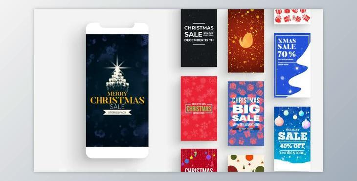 Christmas Sale - Instagram Stories (Videohive 29599044) - AE Project
