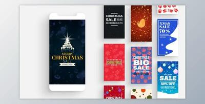 Christmas Sale - Instagram Stories (Videohive 29599044) - AE Project