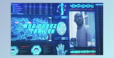 HUD Technology Freeze Frame Trailer (Videohive 35376380) - AE Project