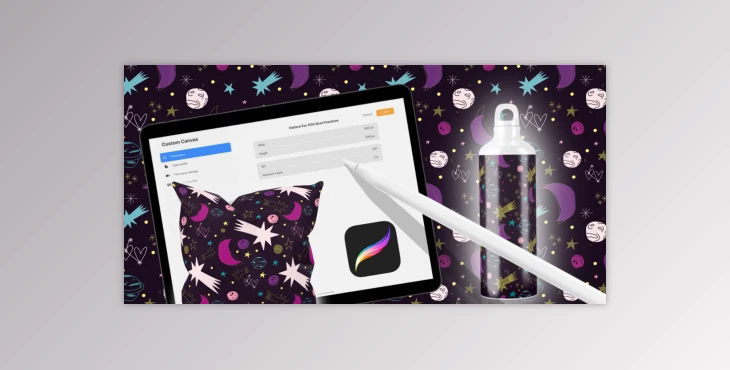 Pattern Design in Procreate – 3 + 1 Key Settings for Print on Demand