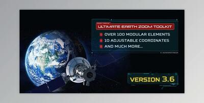 Ultimate Earth Zoom Toolkit V3.8.3 (Videohive 10354880) - AE Project