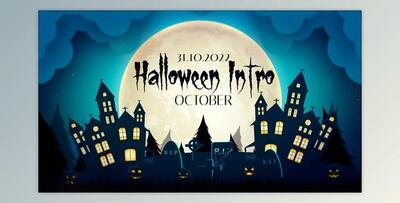 Halloween Intro (Videohive 39869919) - AE Project