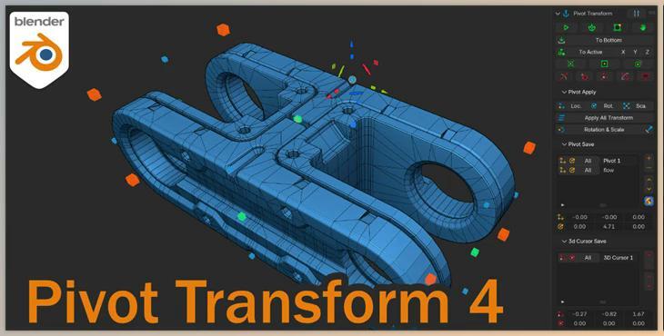 Blender Market – Pivot Transform v4.0