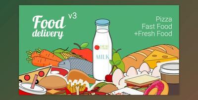 Food Delivery (Videohive 9474821) - AE Project