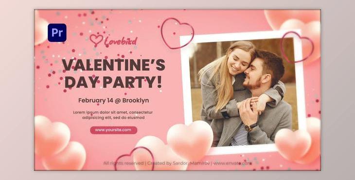 Valentines Day Intro MOGRT (Videohive 43136336) - PR Project