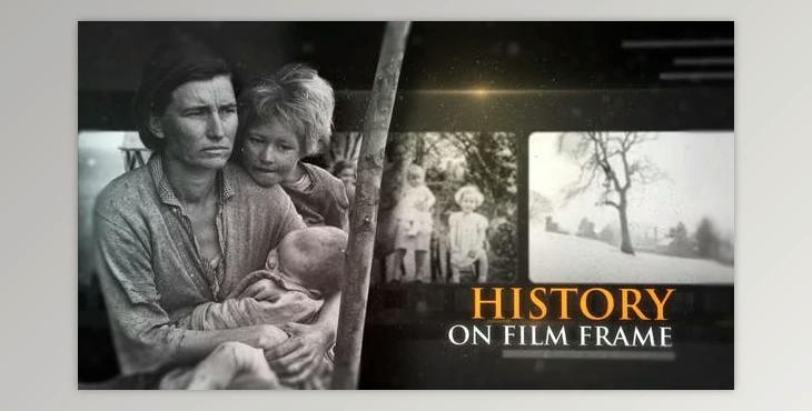 History on Film Frame (Videohive 47214067) - AE Project