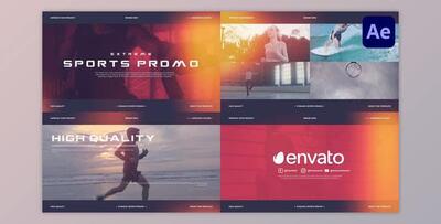 Extreme Sport Promo for After Effects (Videohive 47937306) - AE Project