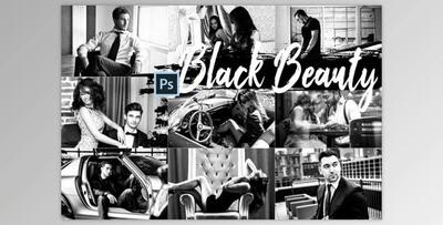 05 Black Beauty Photoshop Actions, ACR and LUT presets
