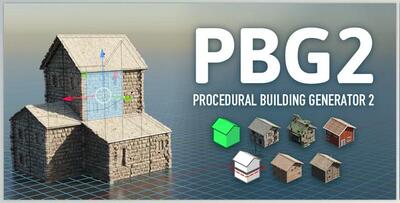 Blender Market – Procedural Building Generator 2