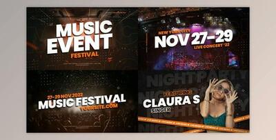 Music Festival Event Promo (Videohive 39896315) - AE Project