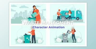 Waste Management Explainer And Animation Scene Pack (Videohive 36858094) - AE Project