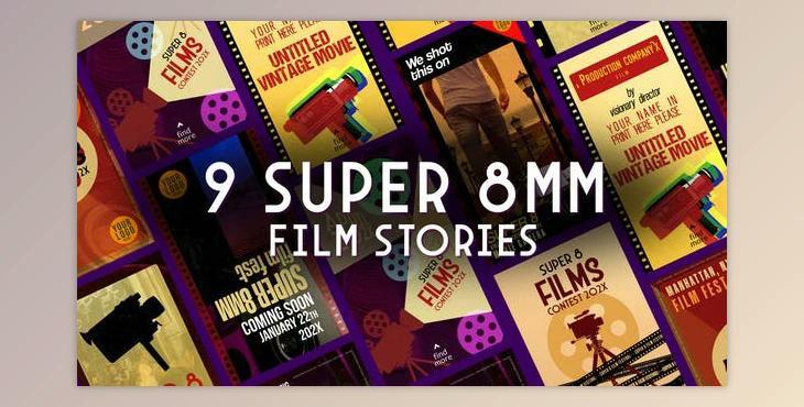 Super 8mm Stories (Videohive 45985303) - AE Project