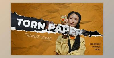 Torn Paper Transitions (Videohive 52024406)