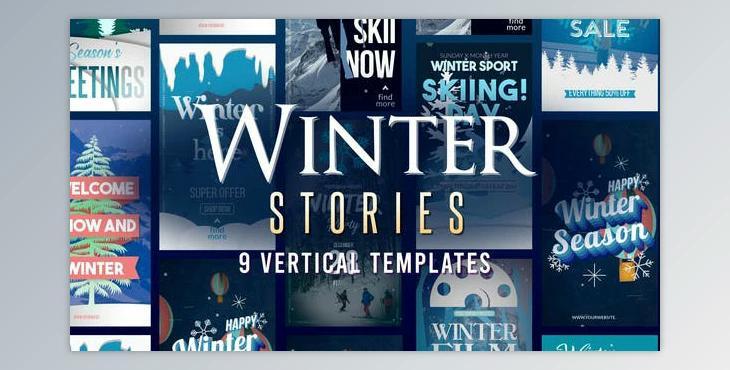 Winter Season Stories (Videohive 49976159) - AE Project