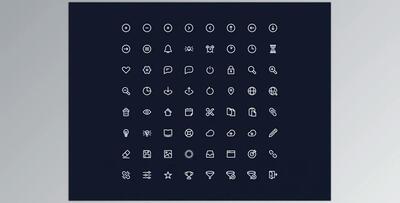 Line Hero - 940 Vector Icons