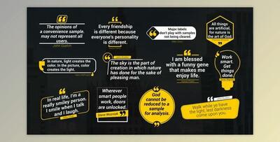 Quotes Lower Thirds (Videohive 42970905)