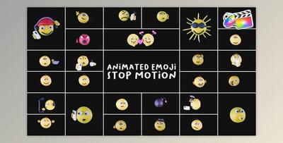 Animated Emoji Stop Motion FCPX (Videohive 54217183)